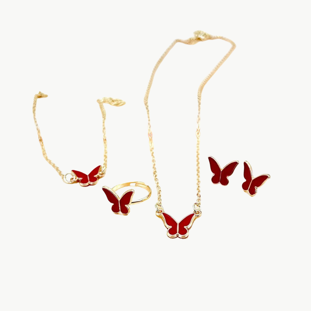 Butterfly Jewelry Set | Luxenique
