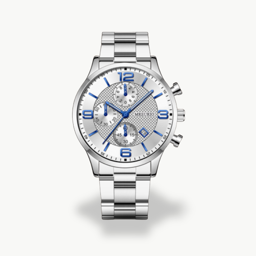 Men's Luxury Fashion Chronograph Watch - Stainless Steel | Luxenique