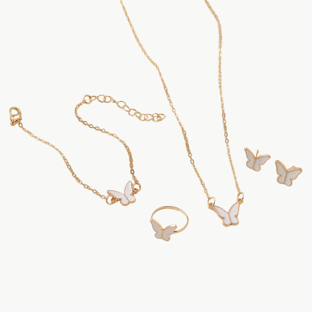 Butterfly Jewelry Set | Luxenique