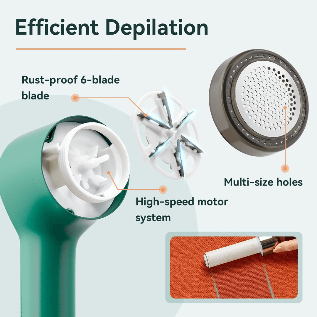 FUZZOFF Cordless Lint Remover | Luxenique