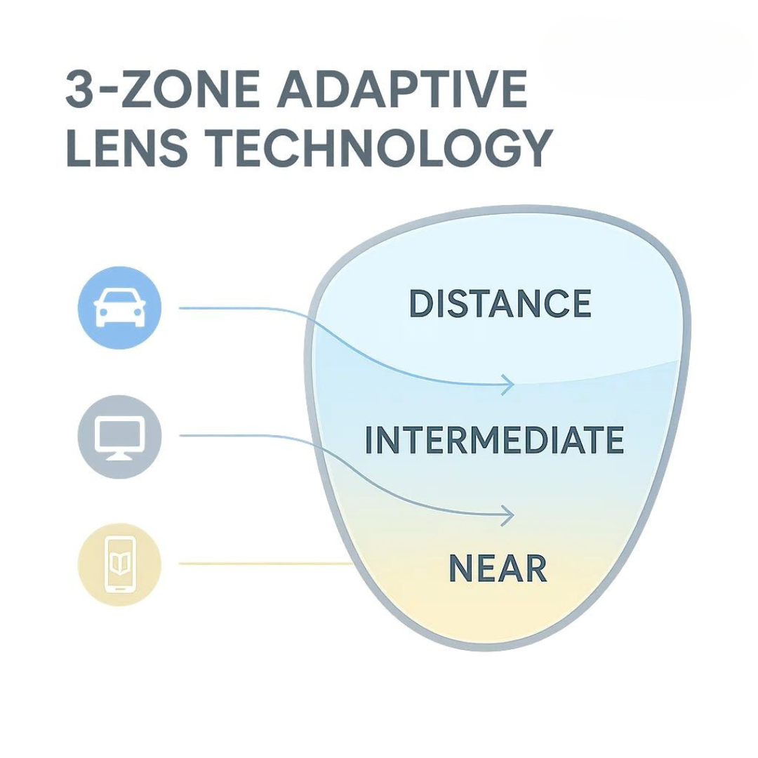 Progressive Lenses for Seamless Vision | Luxenique