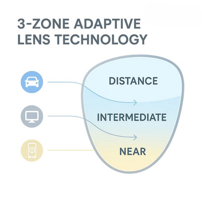 Progressive Lenses for Seamless Vision | Luxenique