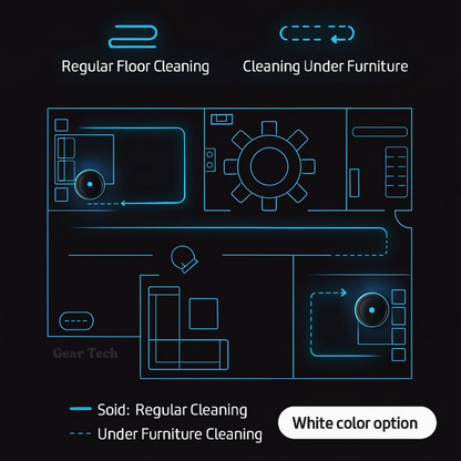 Autonomous Robot Vacuum and Mop | Luxenique