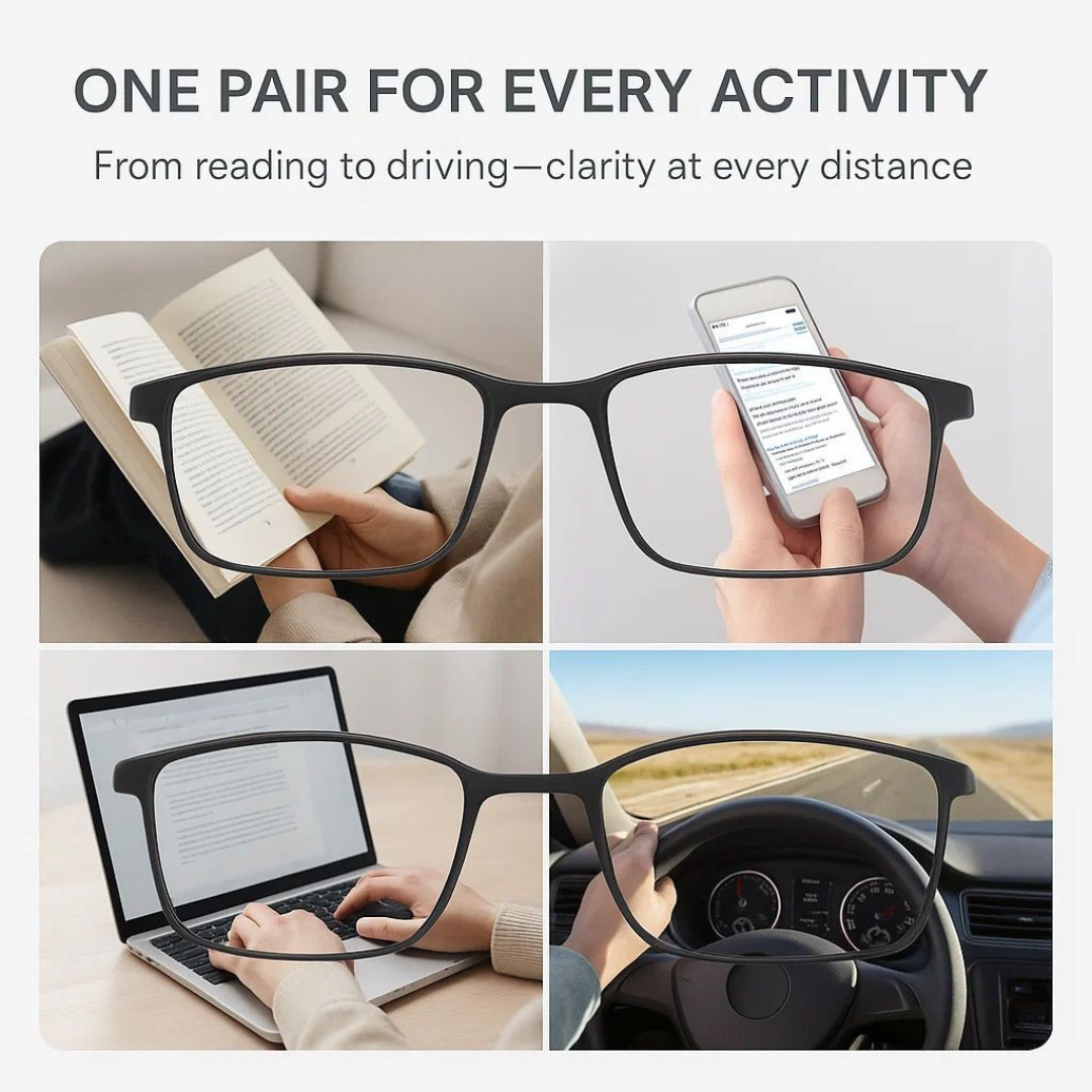 Progressive Lenses for Seamless Vision | Luxenique