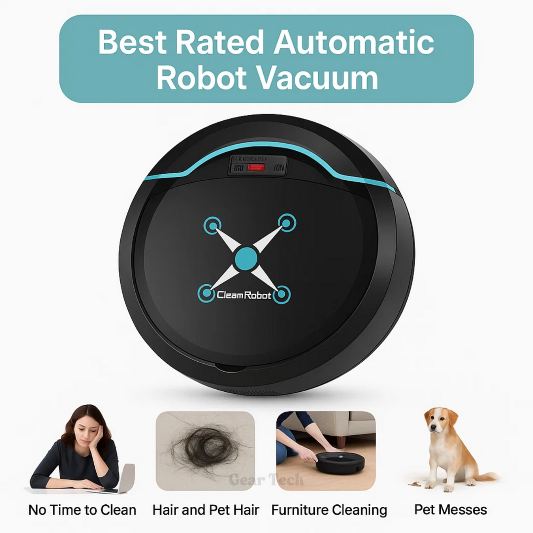 Autonomous Robot Vacuum and Mop | Luxenique