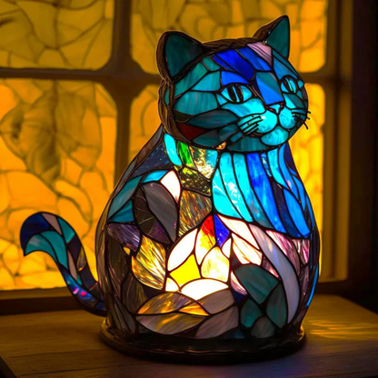 Animal Table Lamp –Stained Glass Style | Luxenique