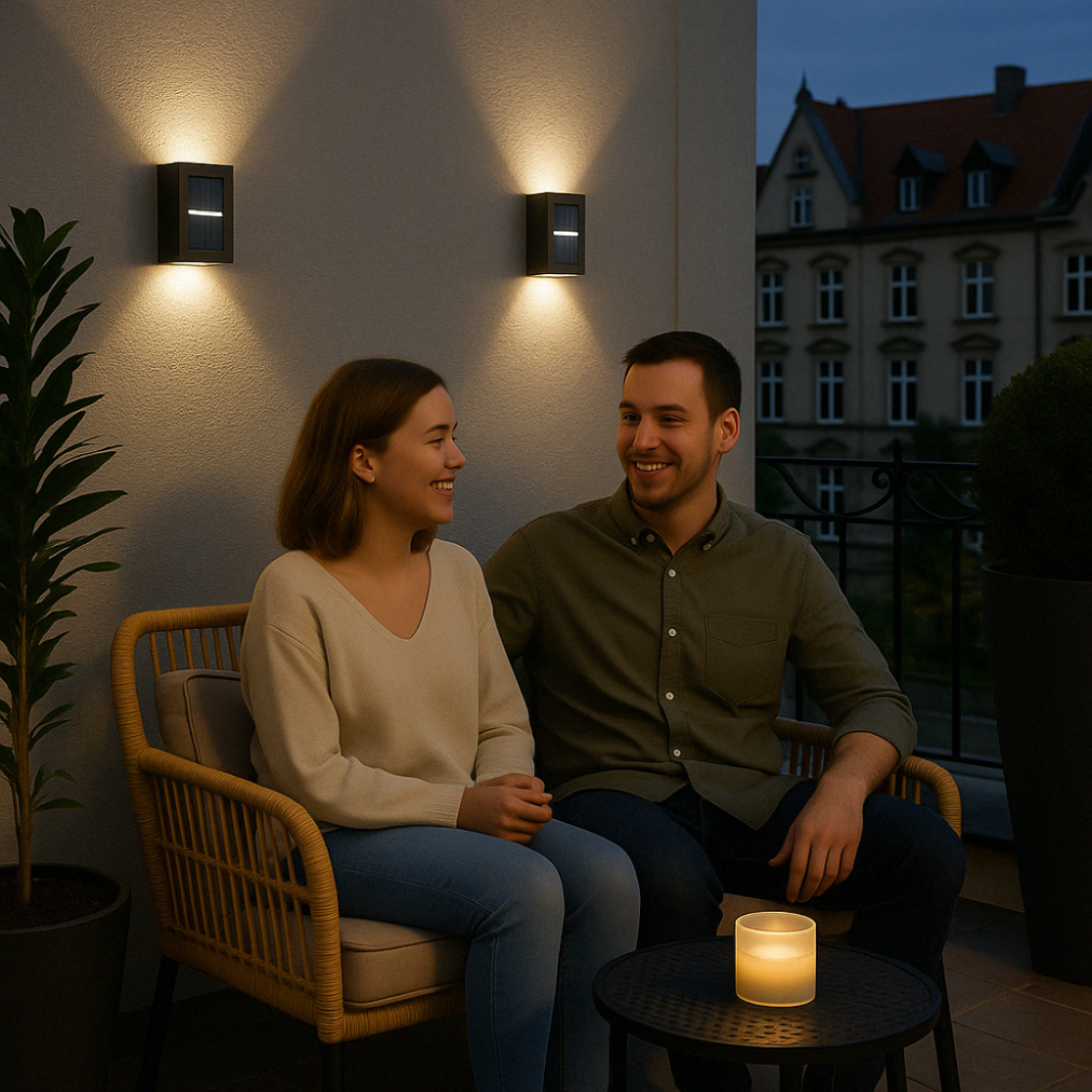 LED Solar Wall Light | Luxenique
