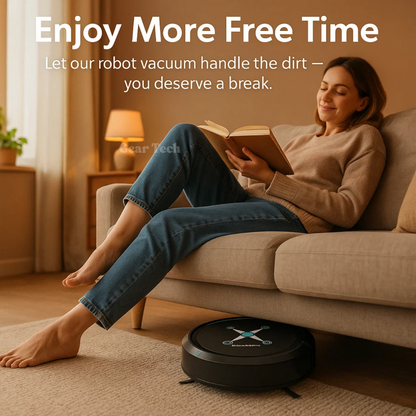 Autonomous Robot Vacuum and Mop | Luxenique