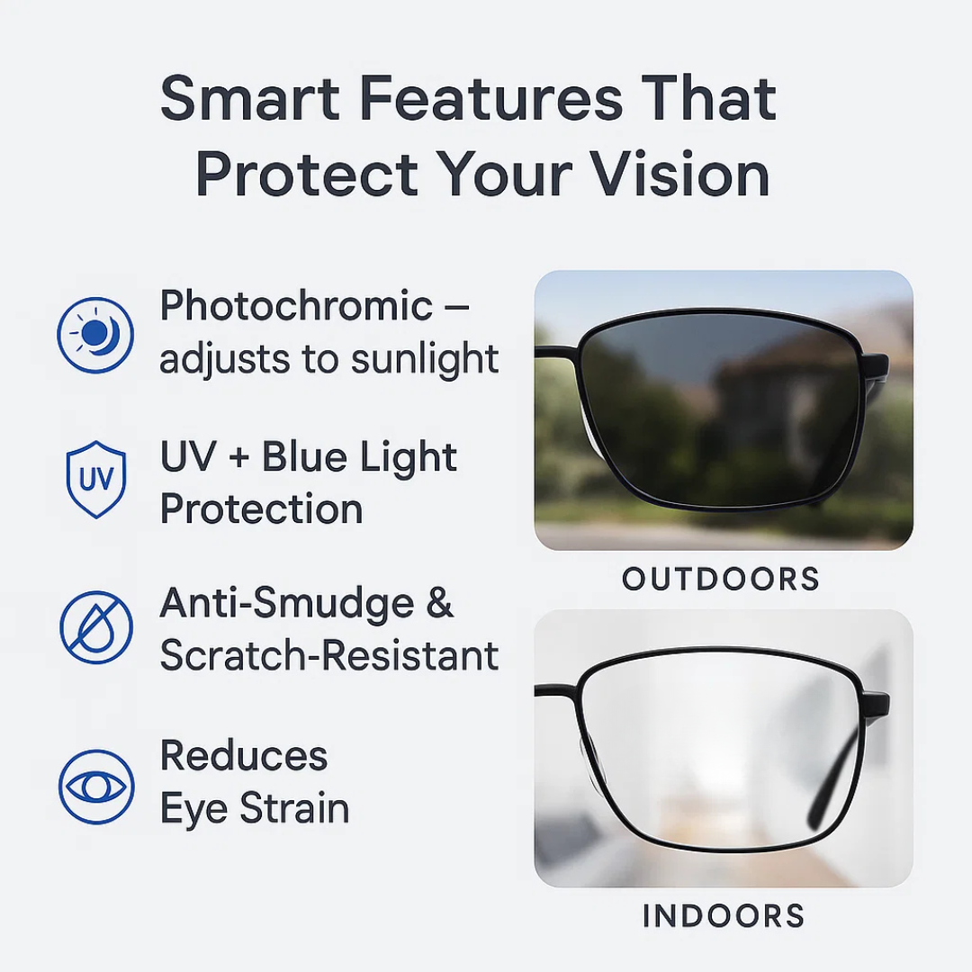Progressive Lenses for Seamless Vision | Luxenique