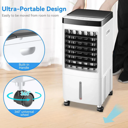 Portable Air Cooler with Remote Control and 4L Tank | Luxenique