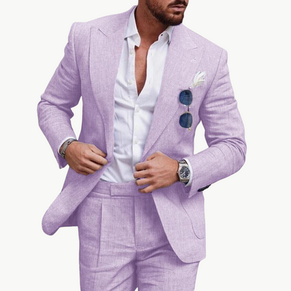 Linen Suit for Men | Luxenique