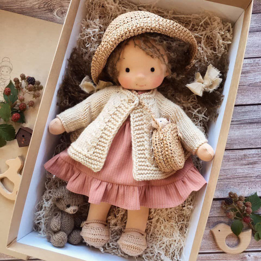 Poppi Handmade Waldorf Doll  | Luxenique