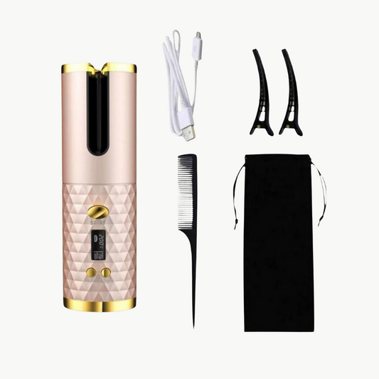Cordless Automatic Hair Curler | Luxenique