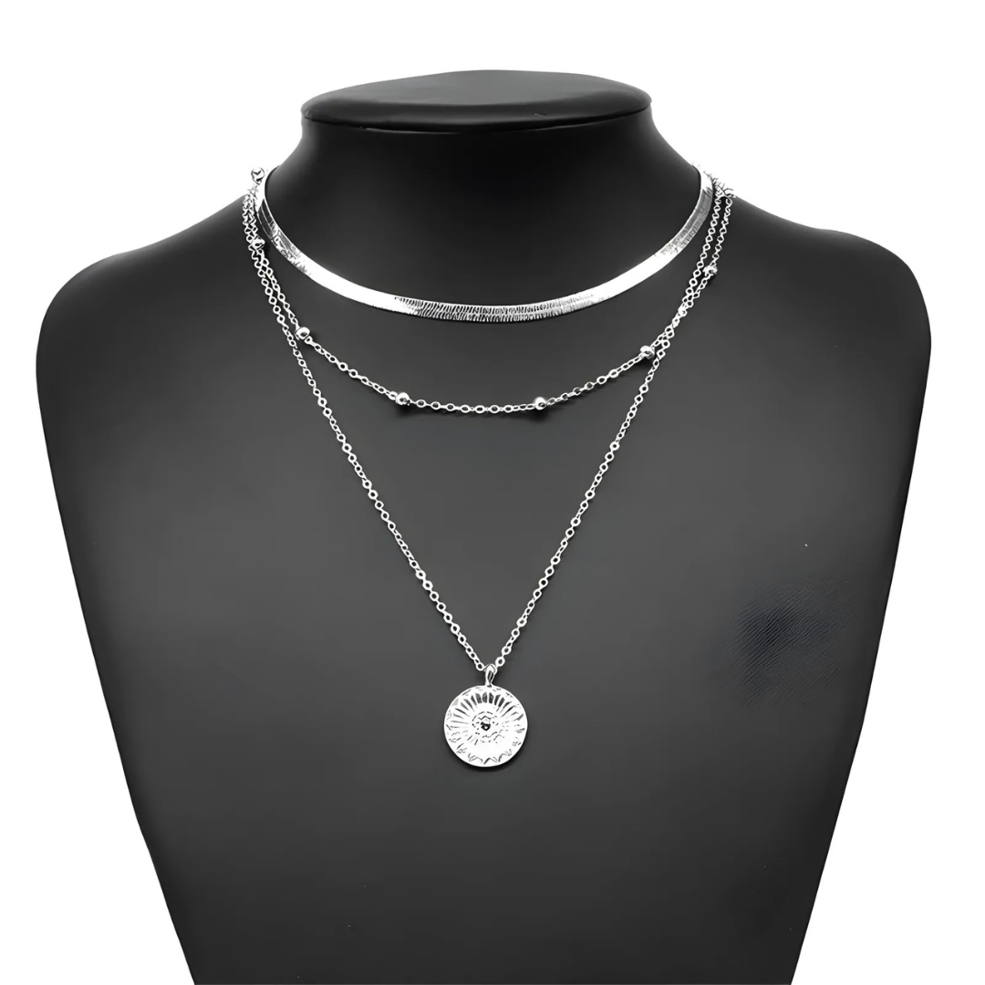 Sterling Silver Chain Necklace | Luxenique