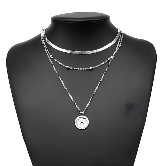 Sterling Silver Chain Necklace | Luxenique
