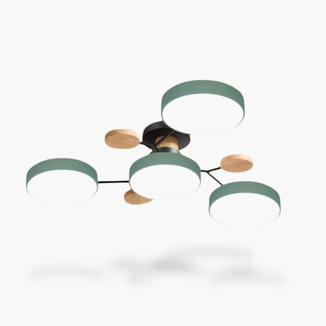 Scandinavian LED Ceiling Light with Branched Design | Luxenique