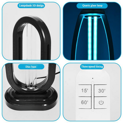 UV-Ozone Room Purifier with Air and Surface Purification | Luxenique