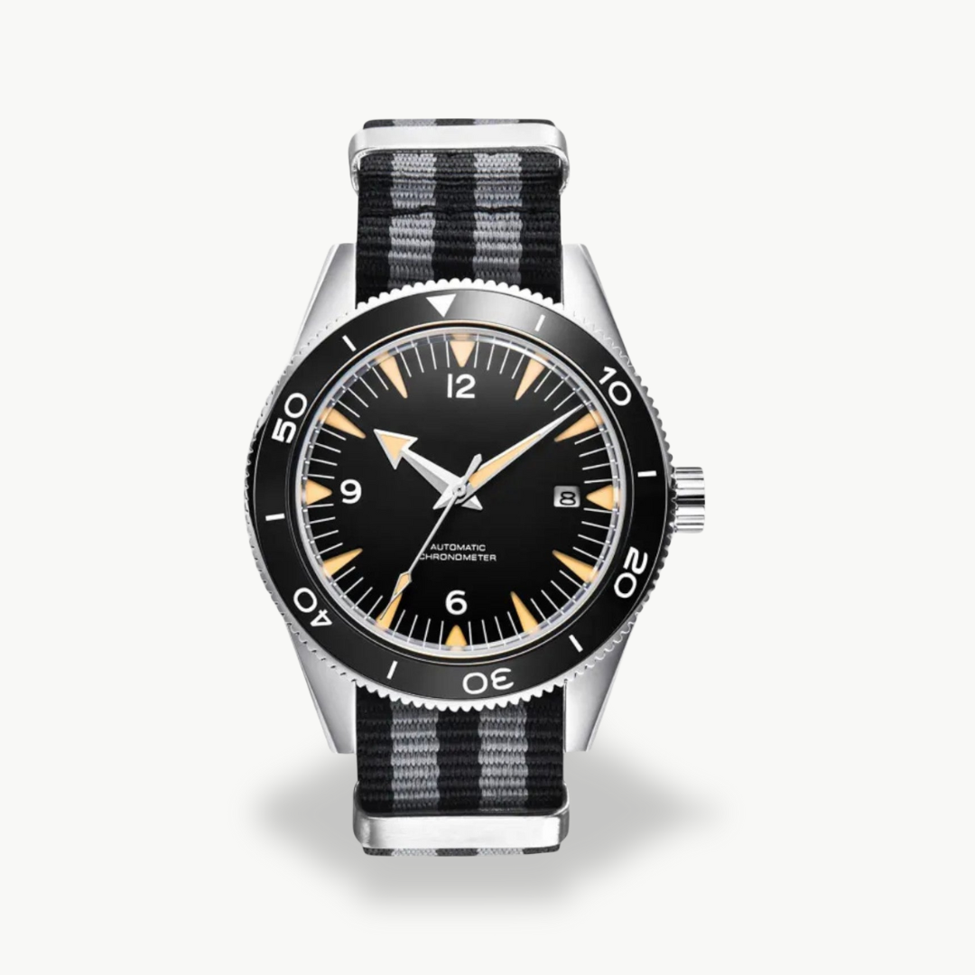 Men's Automatic Diver Watch with Strap
