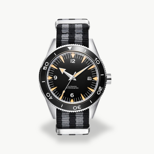 Men's Automatic Diver Watch with Strap