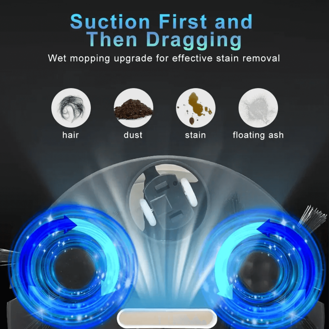 Autonomous Robot Vacuum and Mop | Luxenique