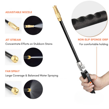 Aquatix Pressure Water Sprayer for Outdoor Cleaning | Luxenique