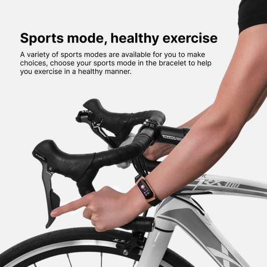 Smartwatch with Heart Rate and Blood Pressure Monitoring | Luxenique