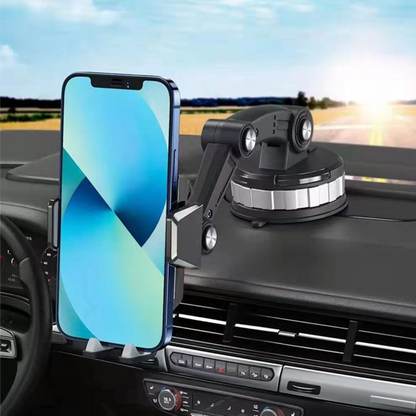 Car Phone Mount with High-Adhesion Suction and One-Touch Release | Luxenique