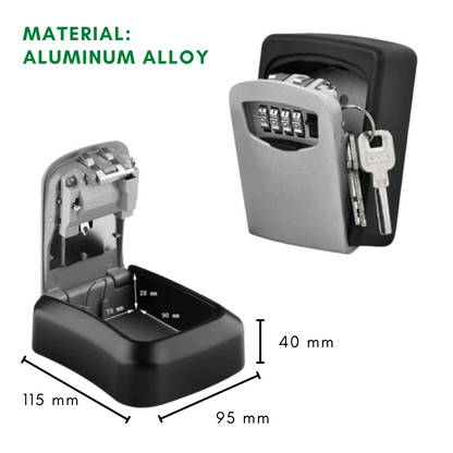 Mountable Key Storage Box | Luxenique