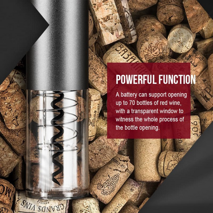 Electric Wine Opener with One-Touch Operation | Luxenique