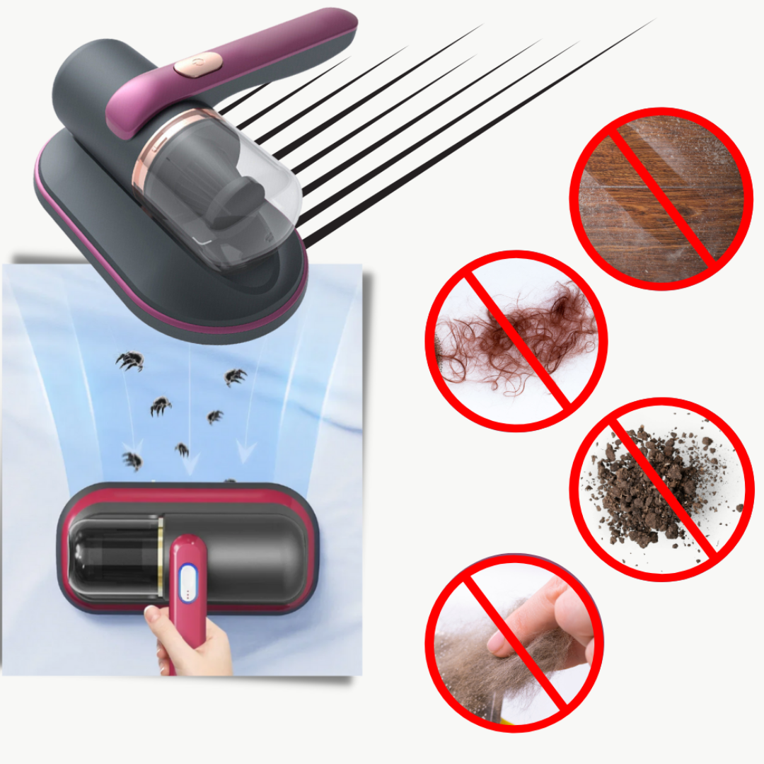 Cordless UV-C Dust Mite Vacuum | Luxenique