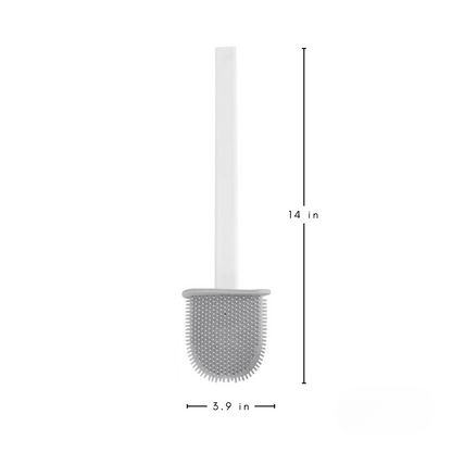 Silicone Toilet Brush with Holder | Luxenique