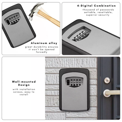Mountable Key Storage Box | Luxenique