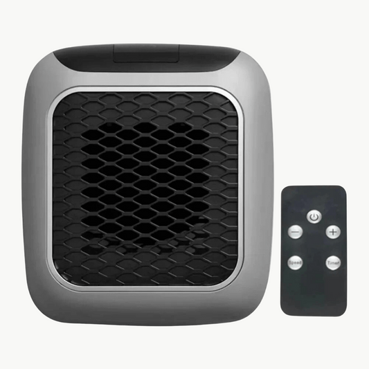 HEATPOD Wall-Mounted Portable Heater – Adjustable Temperature & Timer | Luxenique