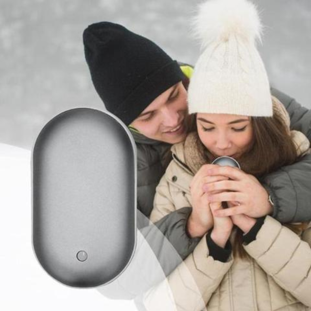 Rechargeable Hand Warmer & Power Bank with USB-C Charging | Luxenique