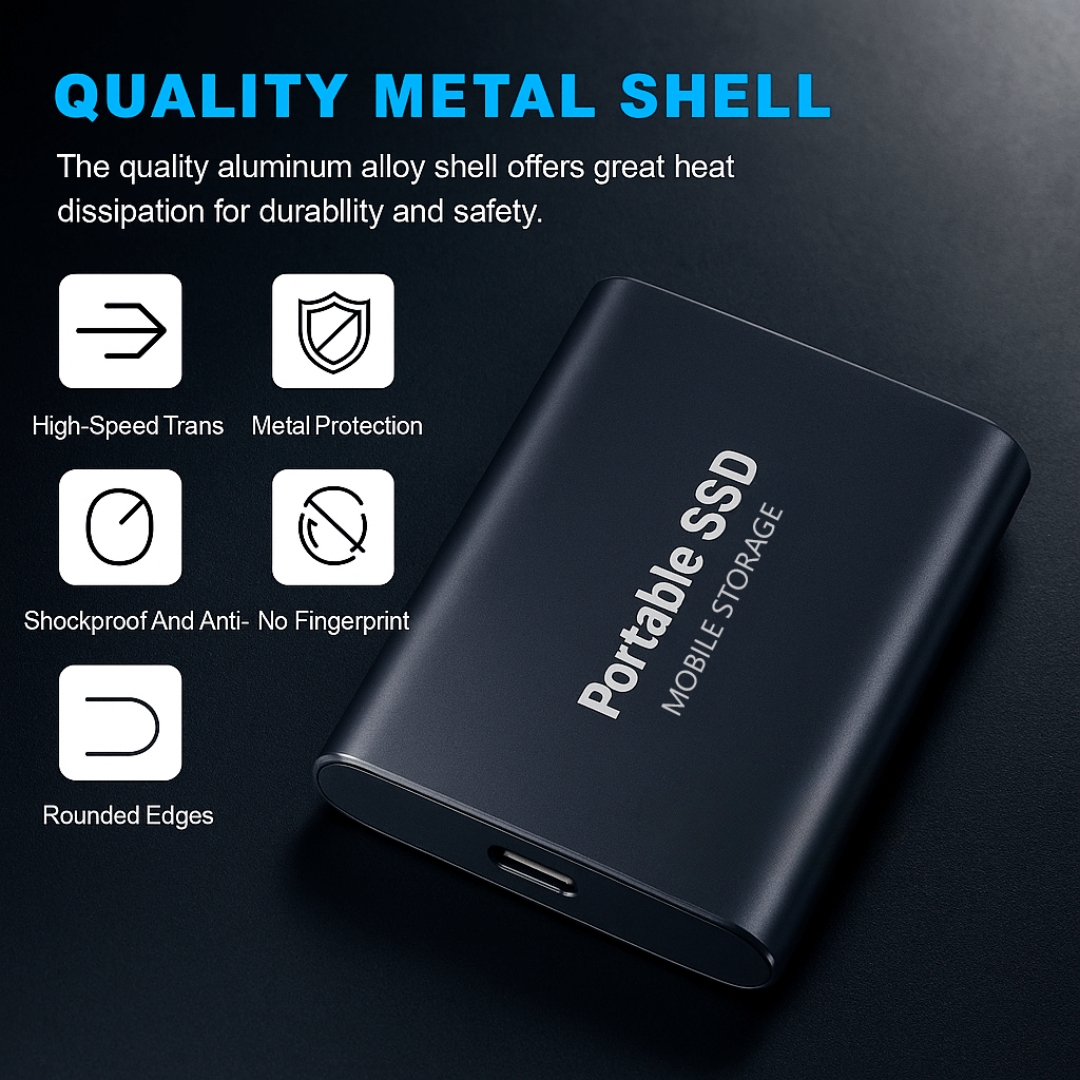 External SSD Hard Drive USB 3.1 | Luxenique