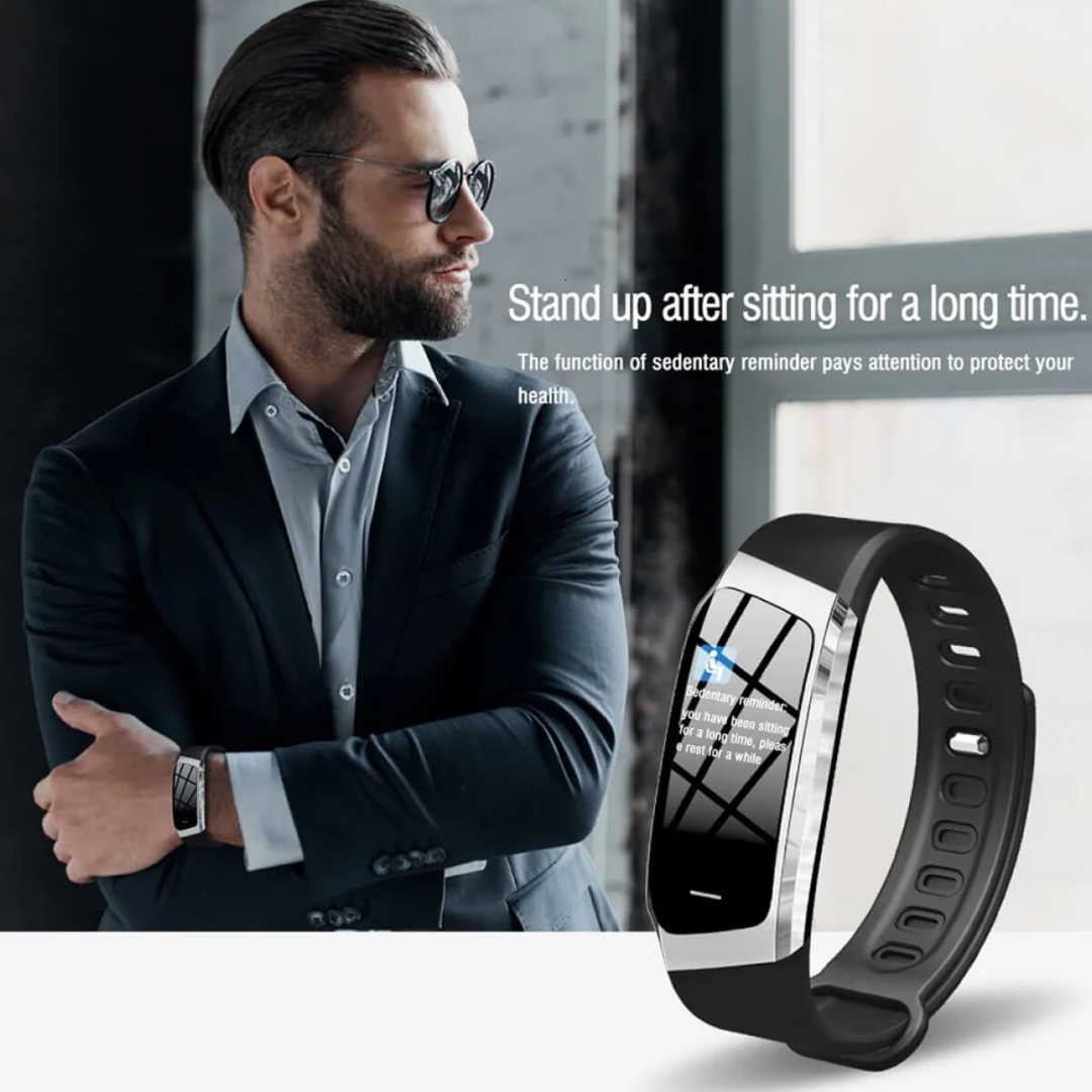 Smartwatch with Heart Rate and Blood Pressure Monitoring | Luxenique