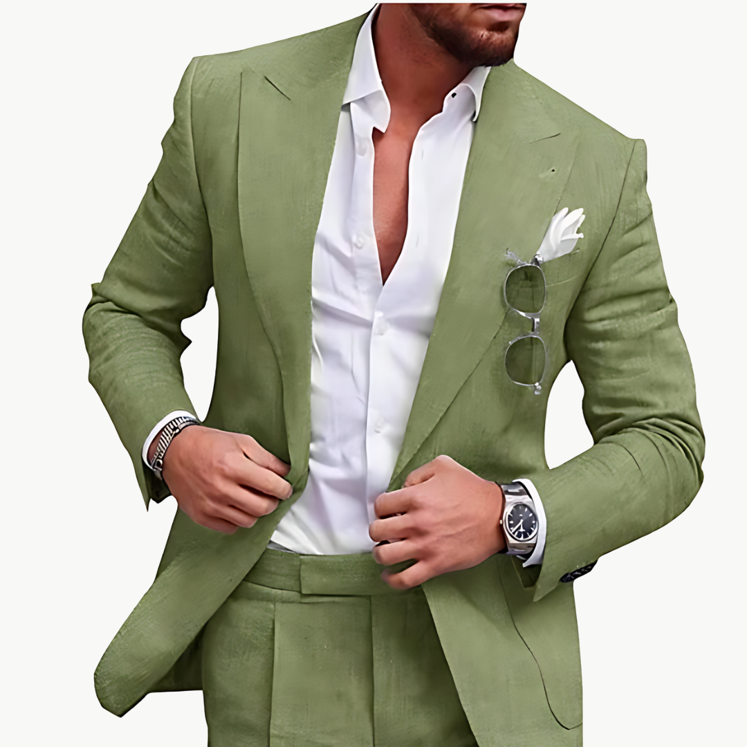Linen Suit for Men | Luxenique