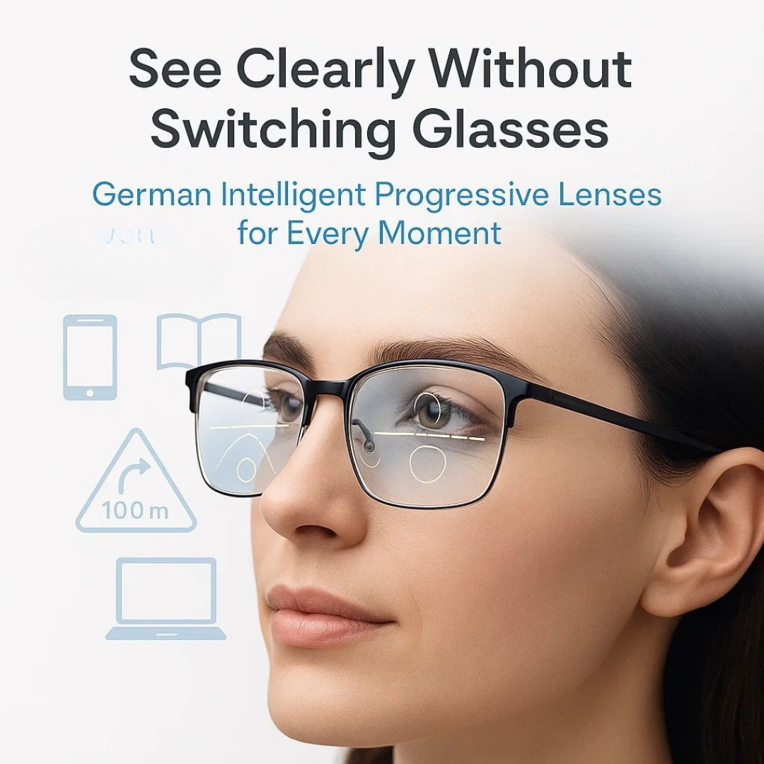 Progressive Lenses for Seamless Vision | Luxenique