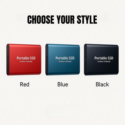 External SSD Hard Drive USB 3.1 | Luxenique
