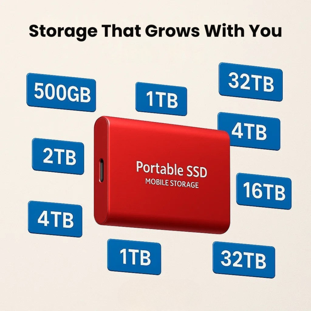 External SSD Hard Drive USB 3.1 | Luxenique