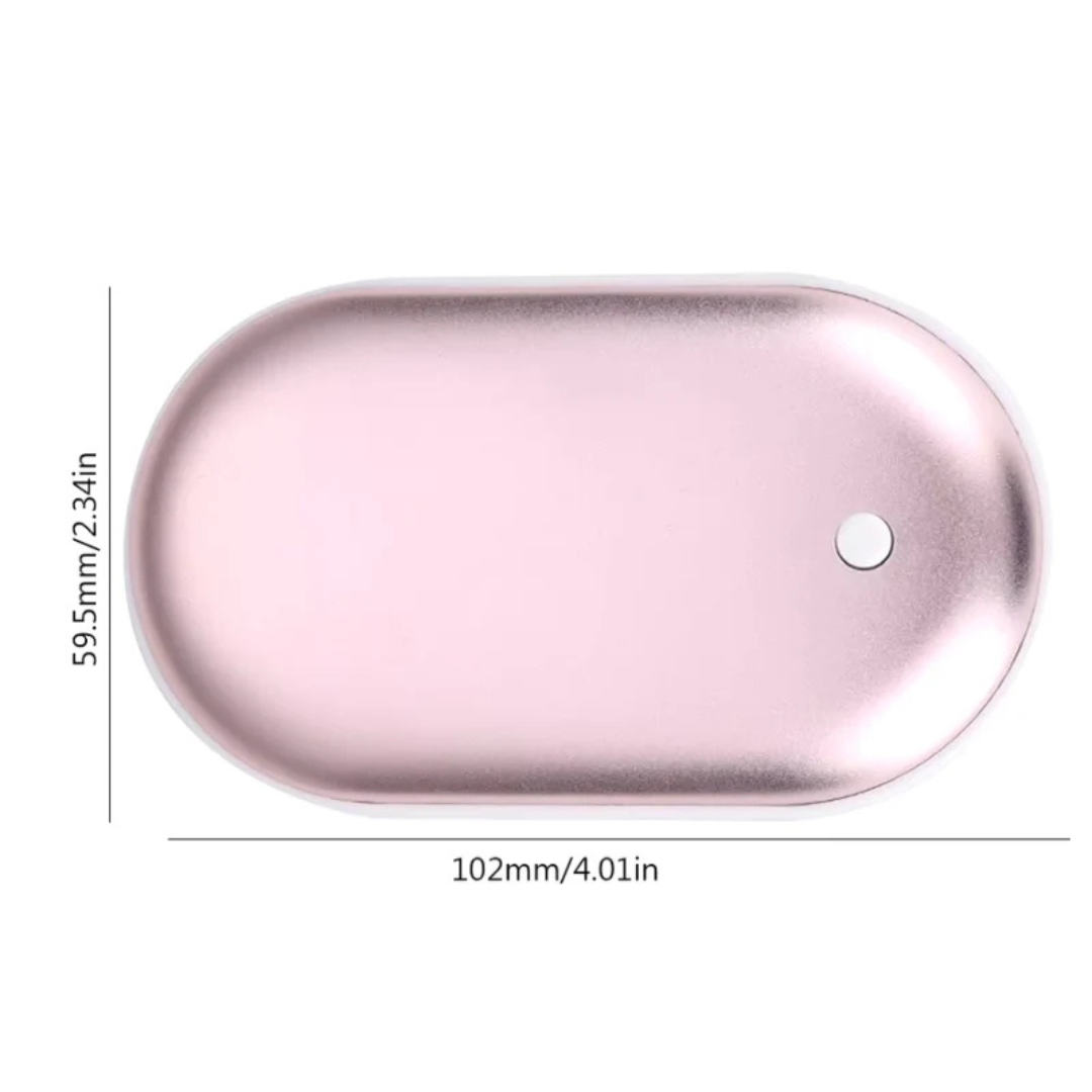 Rechargeable Hand Warmer & Power Bank with USB-C Charging | Luxenique