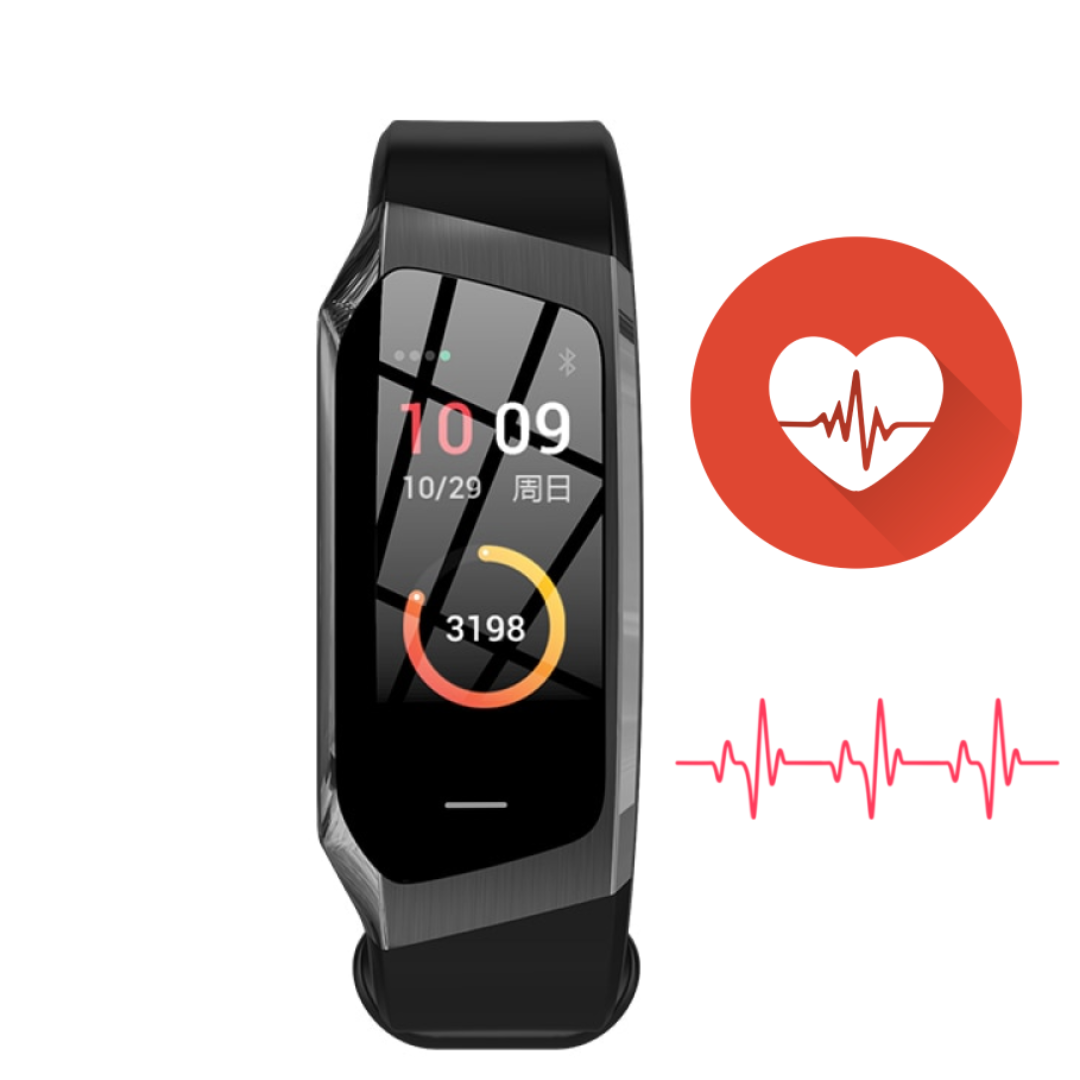 Smartwatch with Heart Rate and Blood Pressure Monitoring | Luxenique