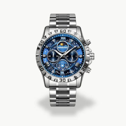 Men's Luxury Chronograph Watch - Stainless Steel | Luxenique