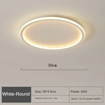 Scandinavian LED Ceiling Light – Dimmable, Warm White | Luxenique