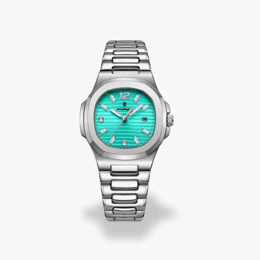 Men's Silver Band Watch | Luxenique
