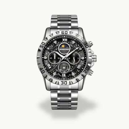 Men's Luxury Chronograph Watch - Stainless Steel | Luxenique