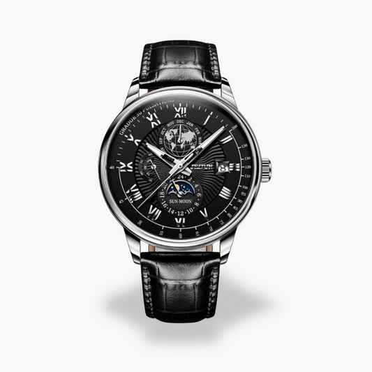 Men's Luxury Sun-Moon Watch | Luxenique