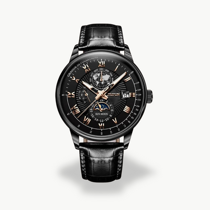 Men's Luxury Sun-Moon Watch | Luxenique