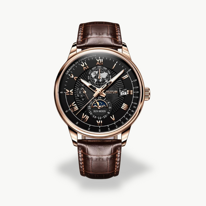 Men's Luxury Sun-Moon Watch | Luxenique