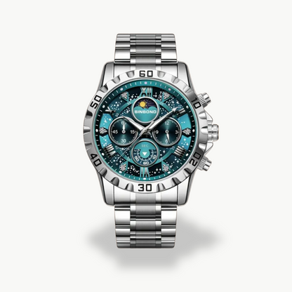 Men's Luxury Chronograph Watch - Stainless Steel | Luxenique